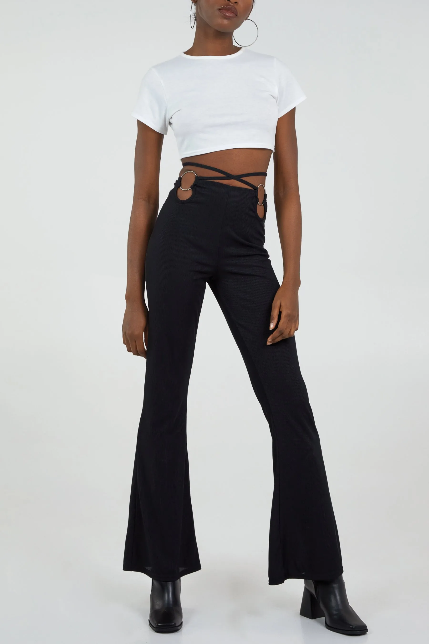 Cross Waist Ring Trouser
