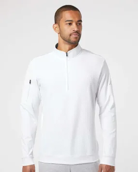 Custom Embroidery - Adidas - Performance Textured Quarter-Zip Pullover - A295