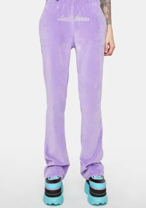 Cyber Princess Velour Sweatpants
