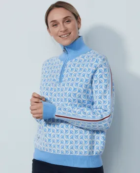 DAILY SPORTS Pomona Pullover Lined 259 Bella Blue
