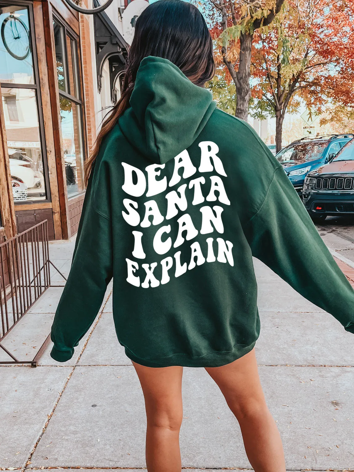 Dear Santa I Can Explain Hoodie - New!