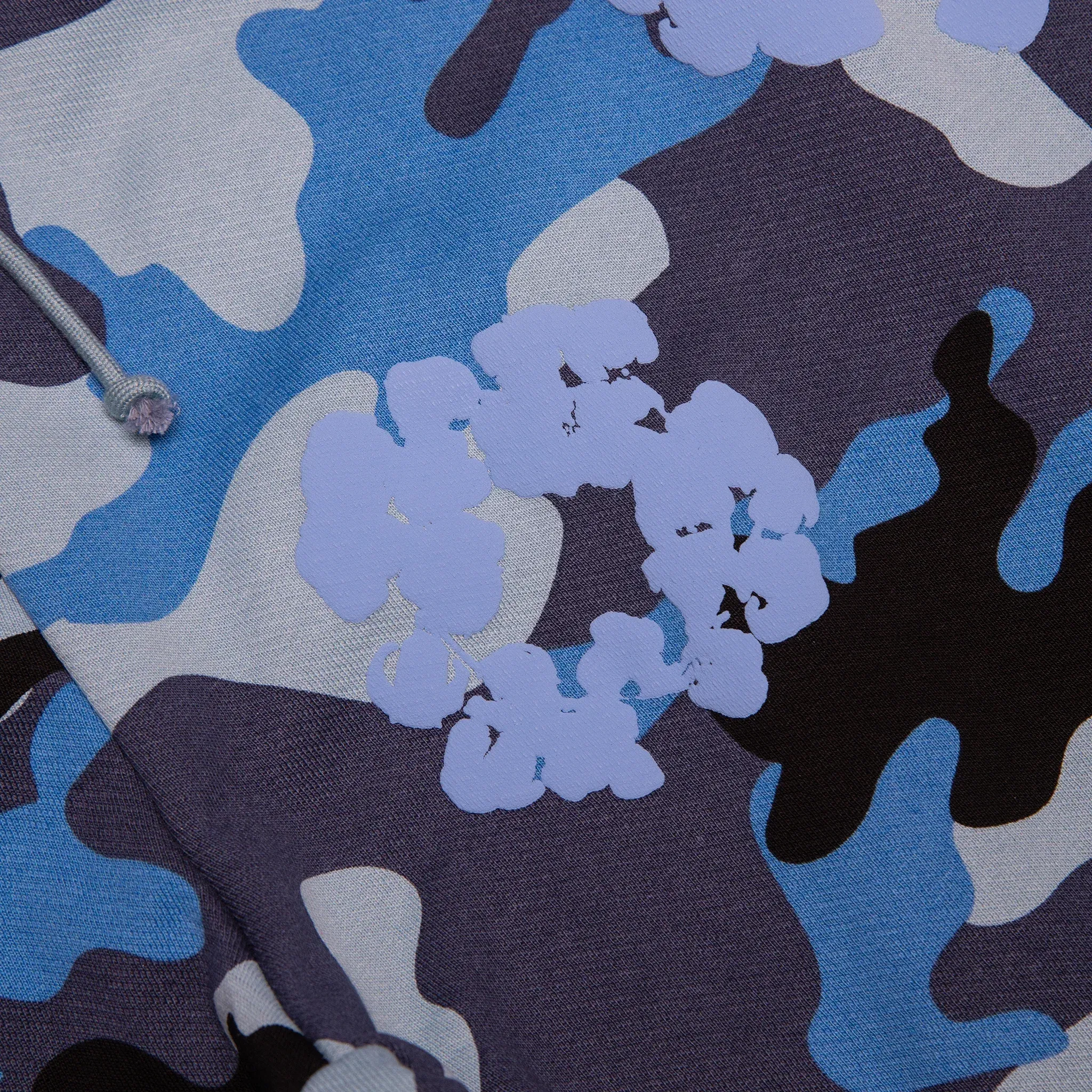 Denim Tears Blue Camo Cotton Wreath Sweatpants