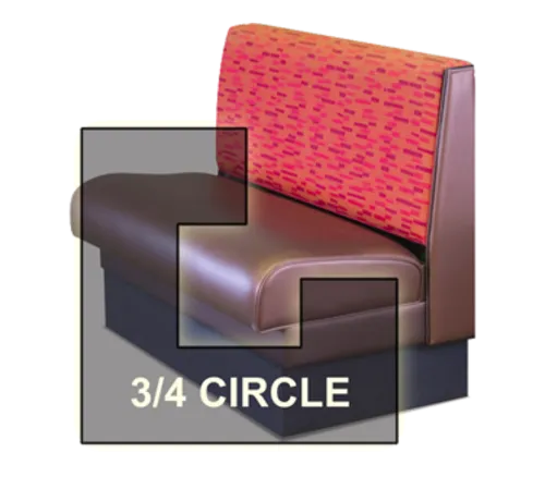 DM Seating DBPS-42-34 Booth