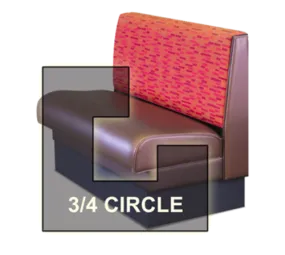 DM Seating DBPS-42-34 Booth