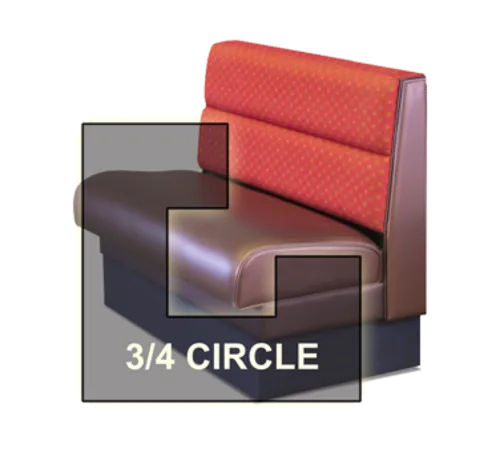 DM Seating DBPS-48HO-34 Booth