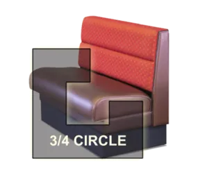 DM Seating DBPS-48HO-34 Booth