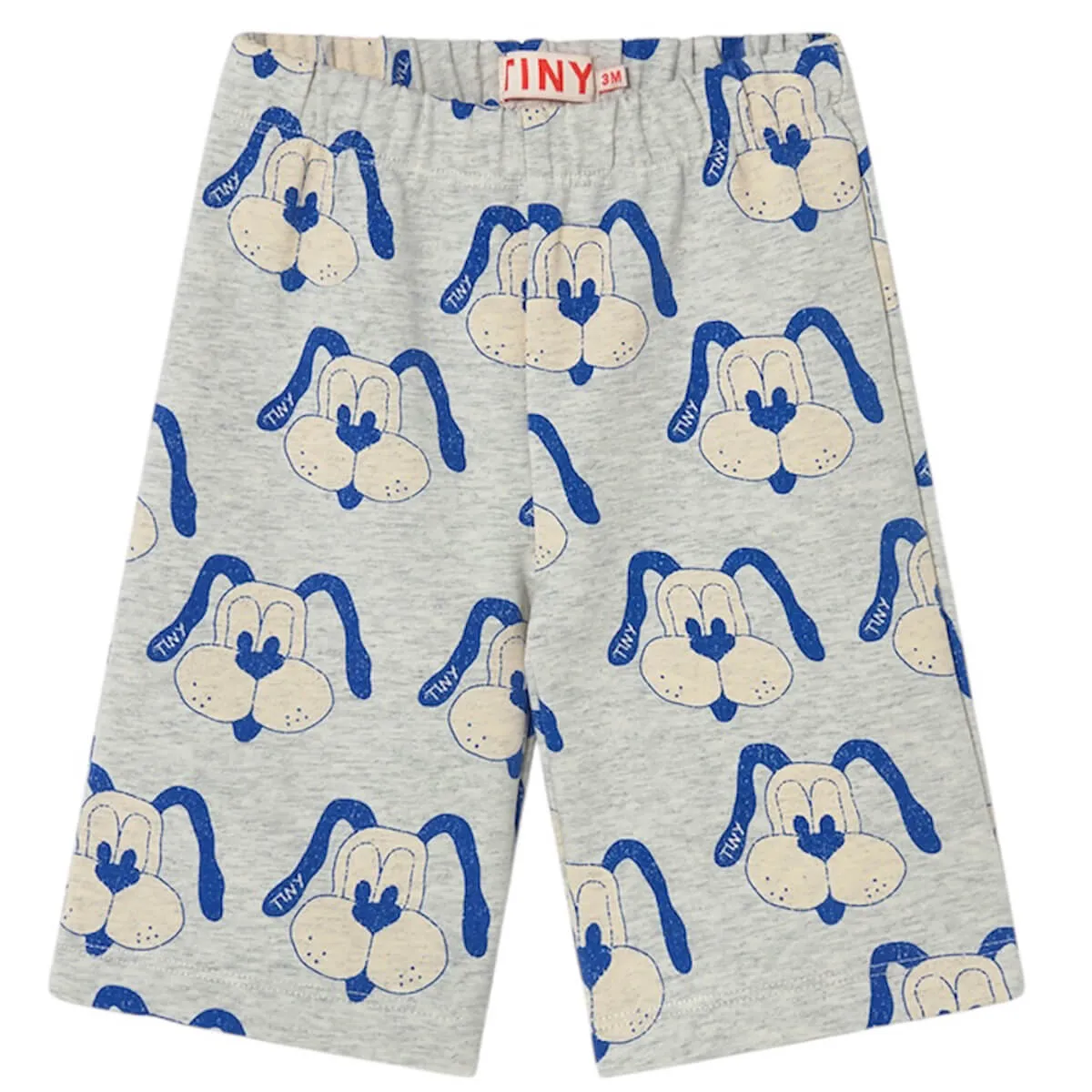 Dogs Baby Sweatpants in Light Grey Heather by Tinycottons