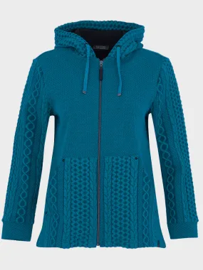 DOLCEZZA - HOODED CABLE JACKET