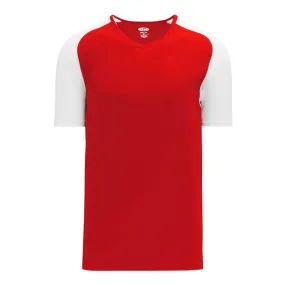 Dryflex V-Neck Pullover Red-White Jersey