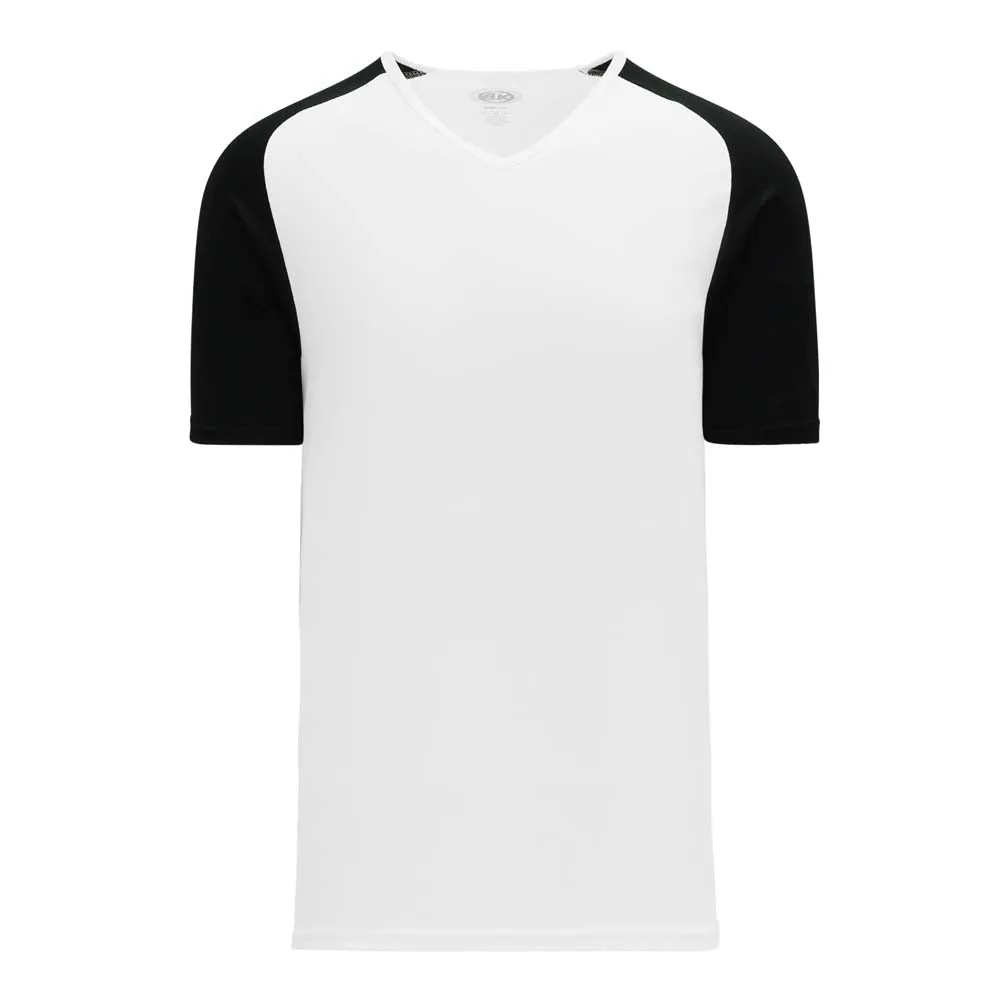 Dryflex V-Neck Pullover White-Black Jersey