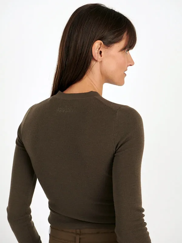Erwin Pullover in Khaki