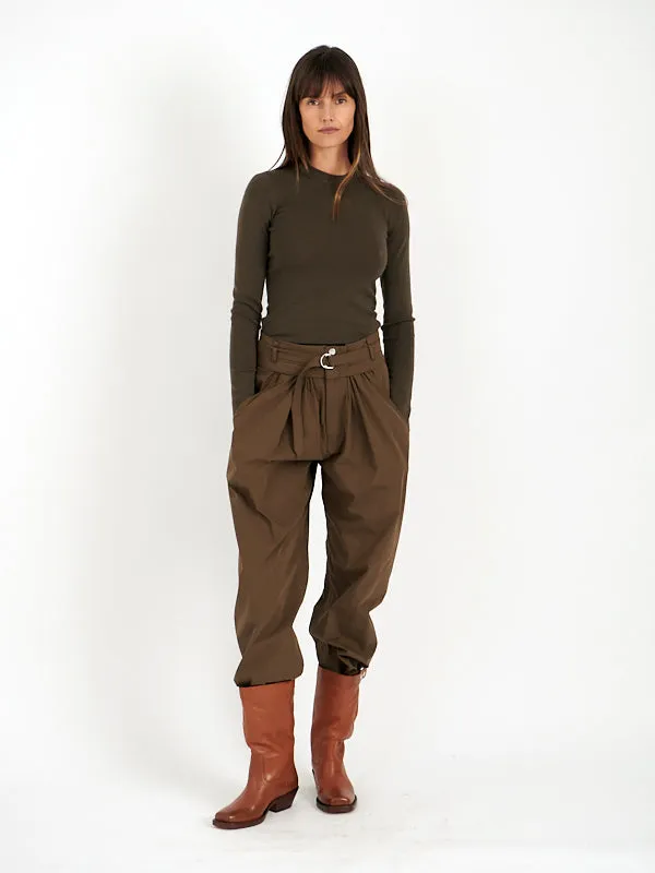 Erwin Pullover in Khaki