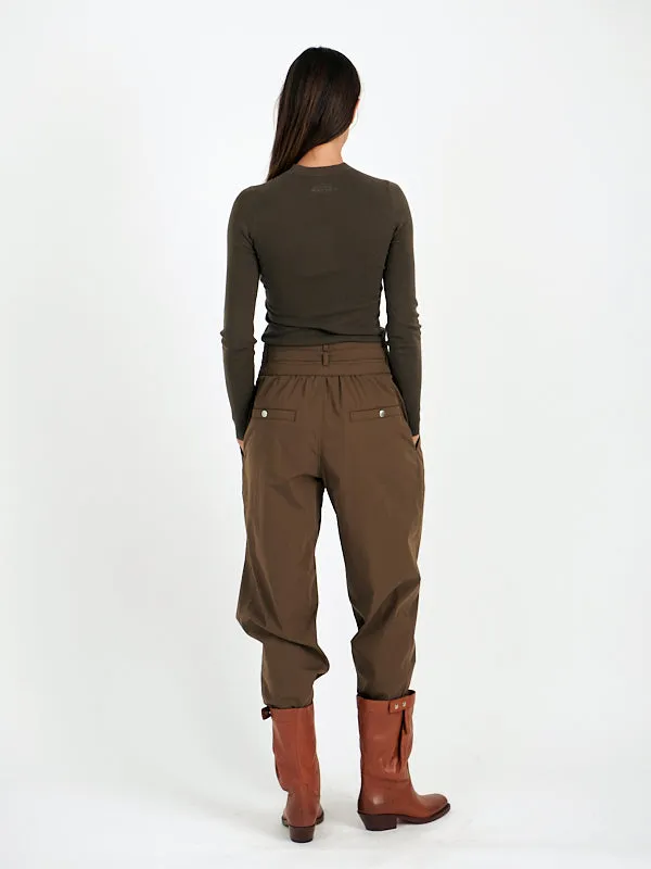 Erwin Pullover in Khaki