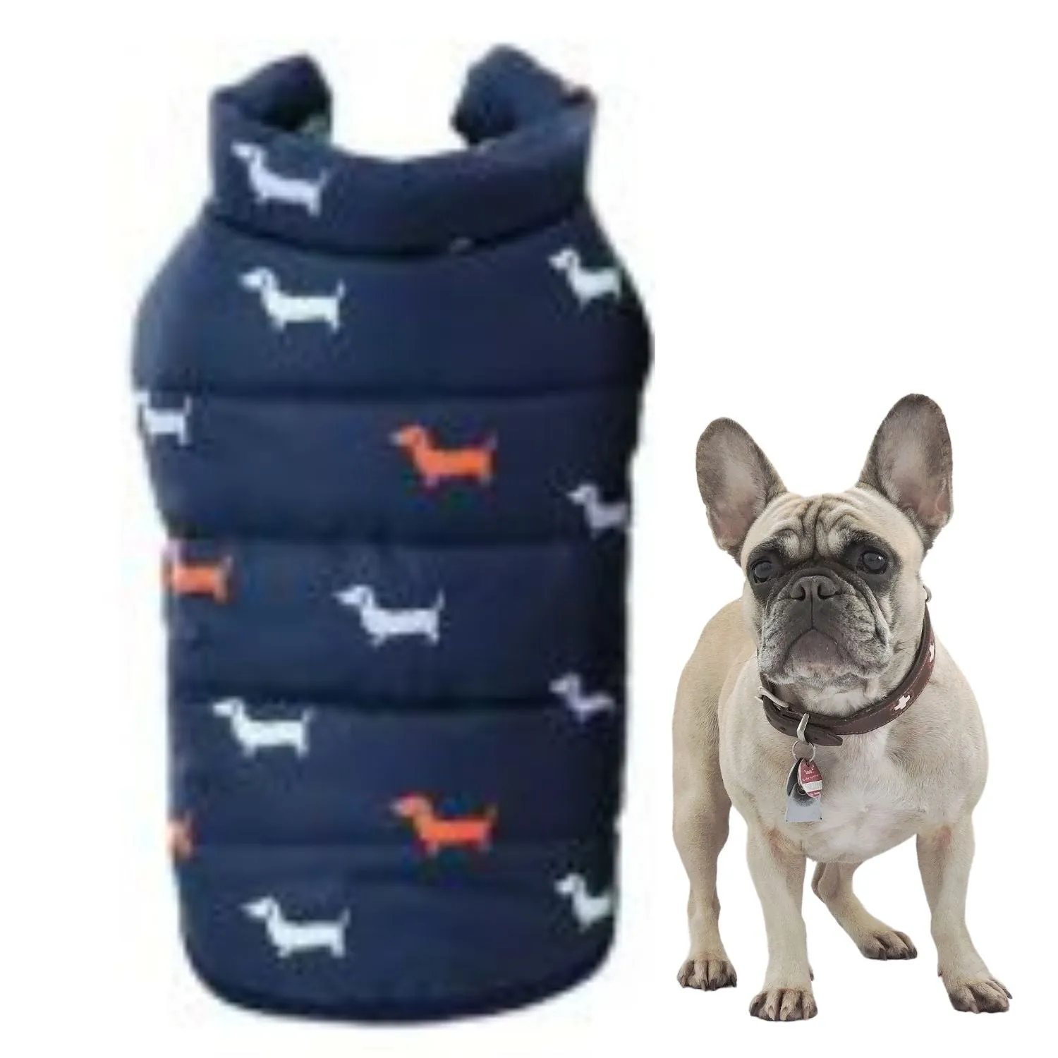EverPeak Ultimate Warmth Puffer Jacket for French Bulldogs