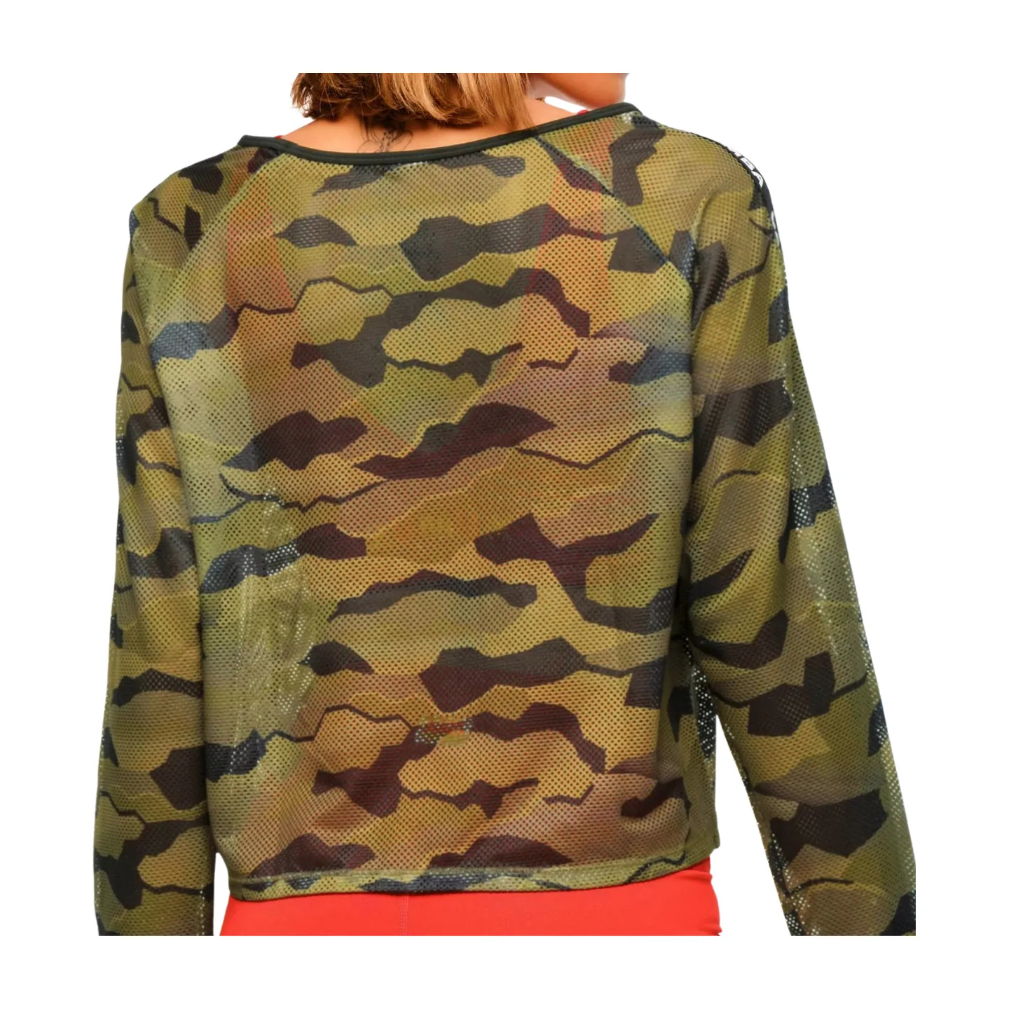 Explore Raglan Mesh Pullover