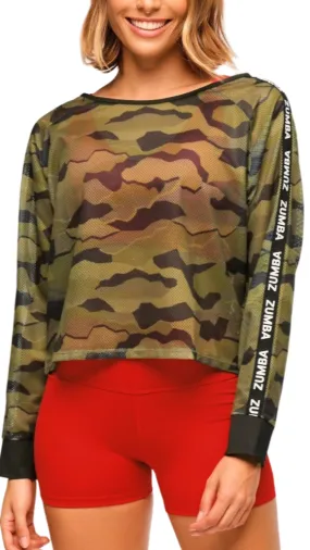 Explore Raglan Mesh Pullover