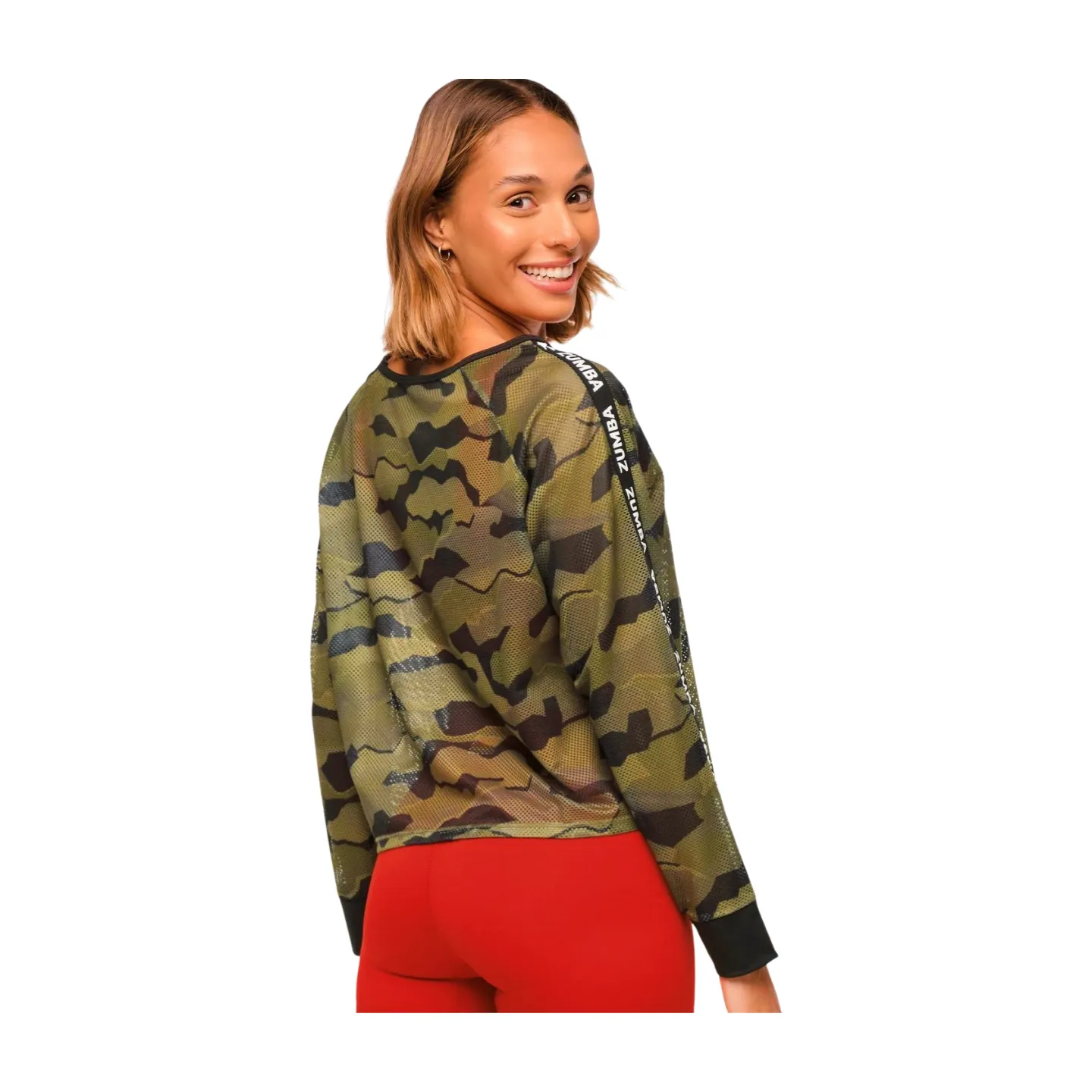 Explore Raglan Mesh Pullover