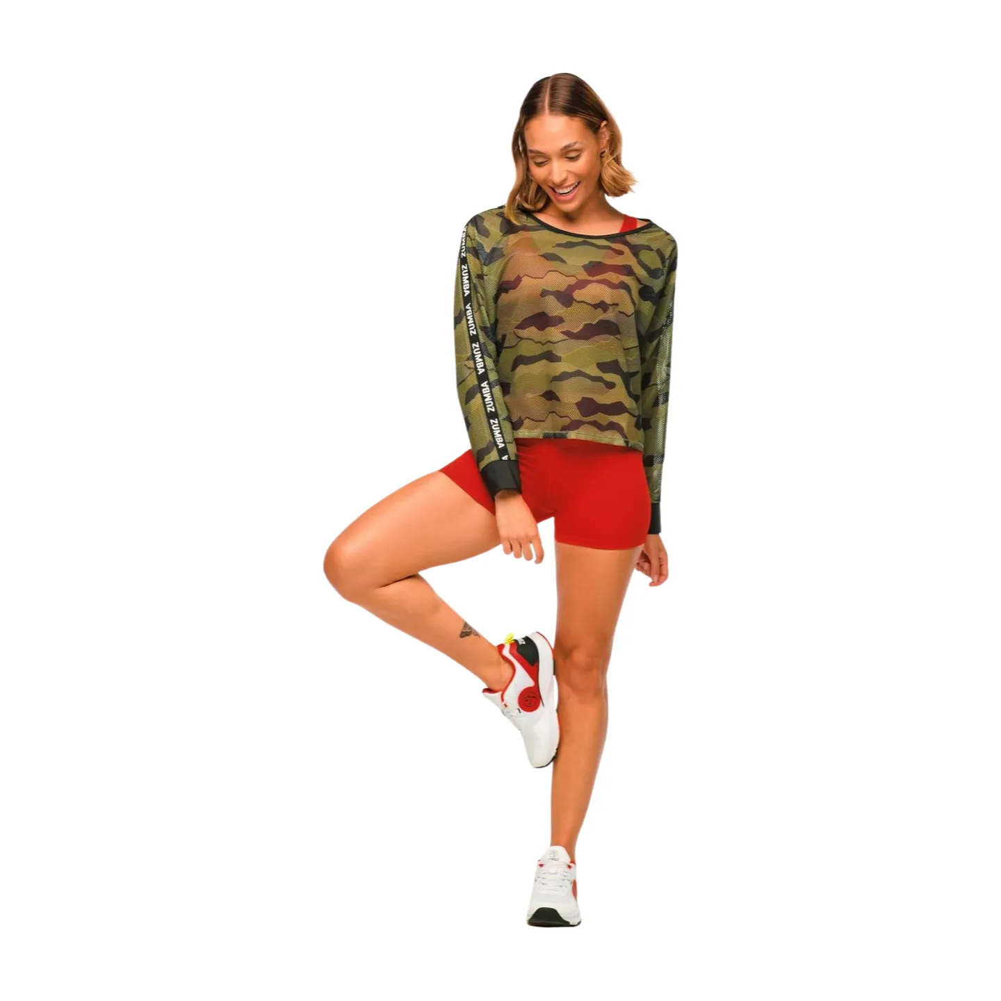 Explore Raglan Mesh Pullover