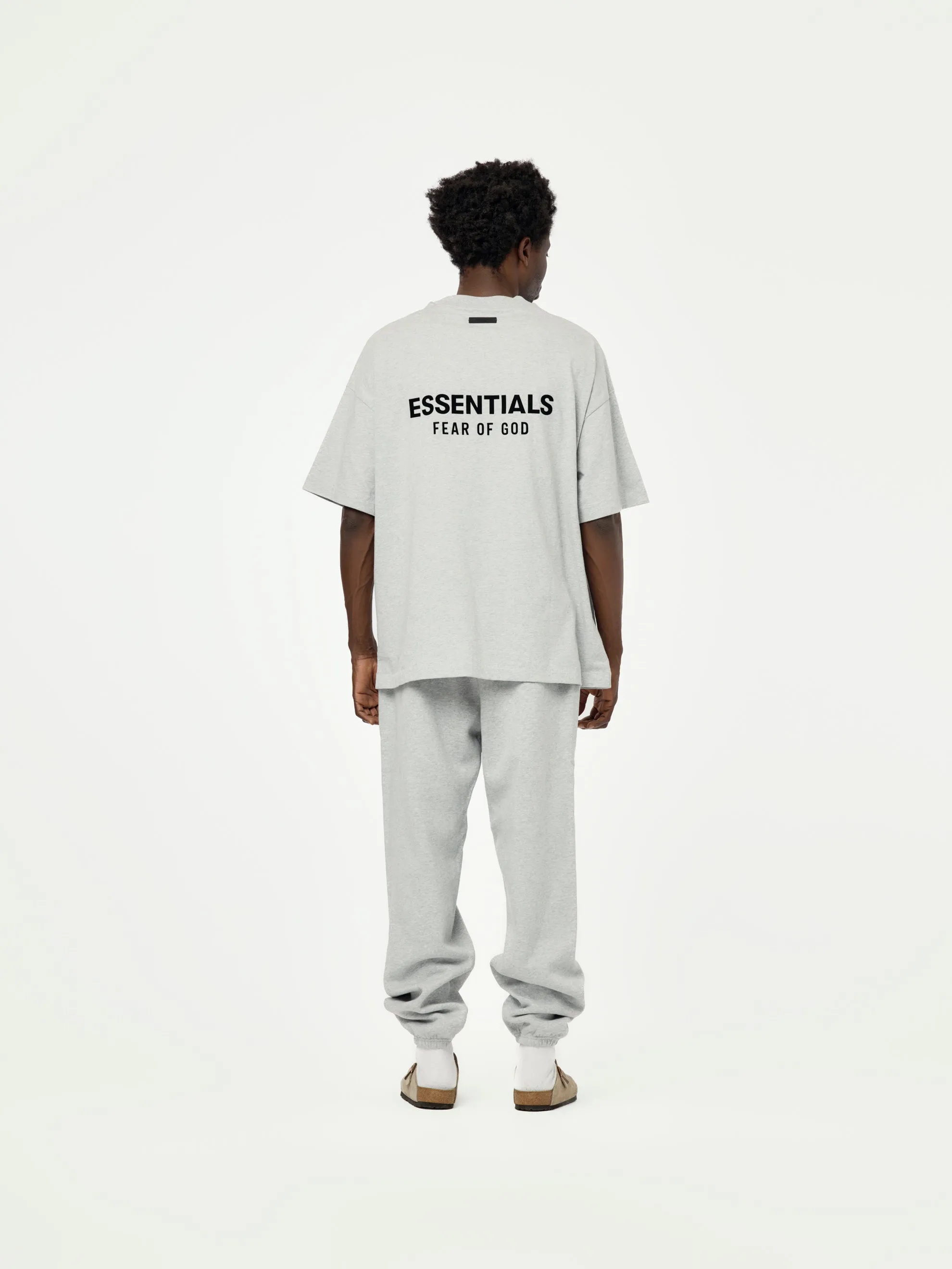 Fleece Essential Sweatpant (Light Heather Grey)