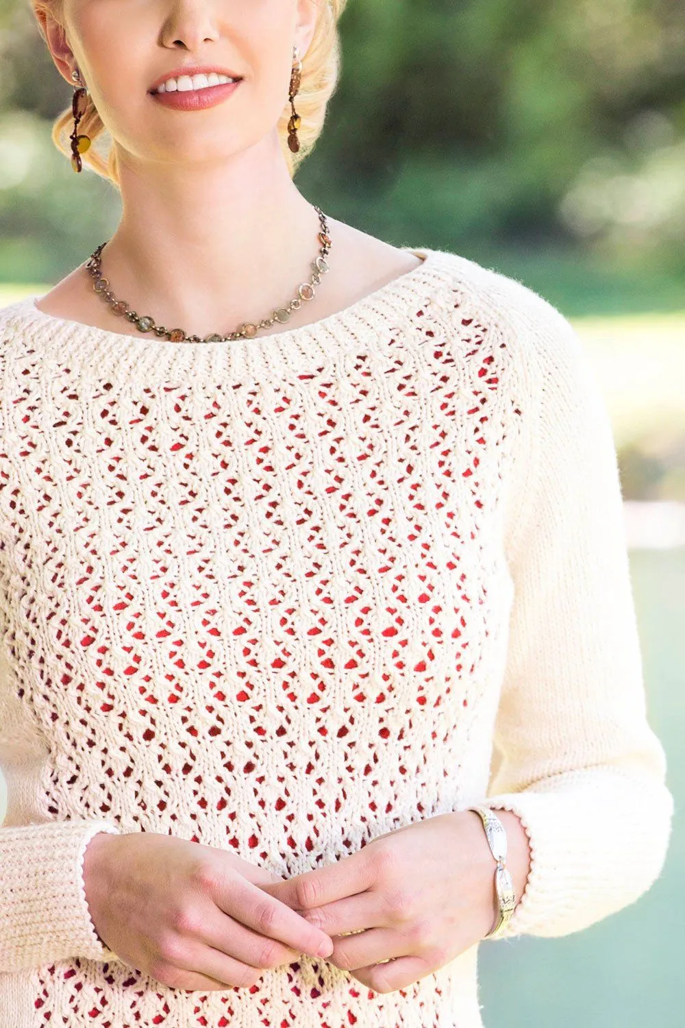 Fleurette Lace pullover