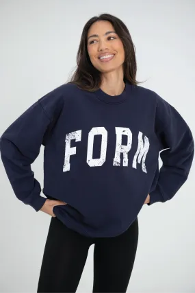 FORM Crewneck - Navy