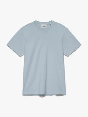 FRAME Logo Tee -- Sky Blue