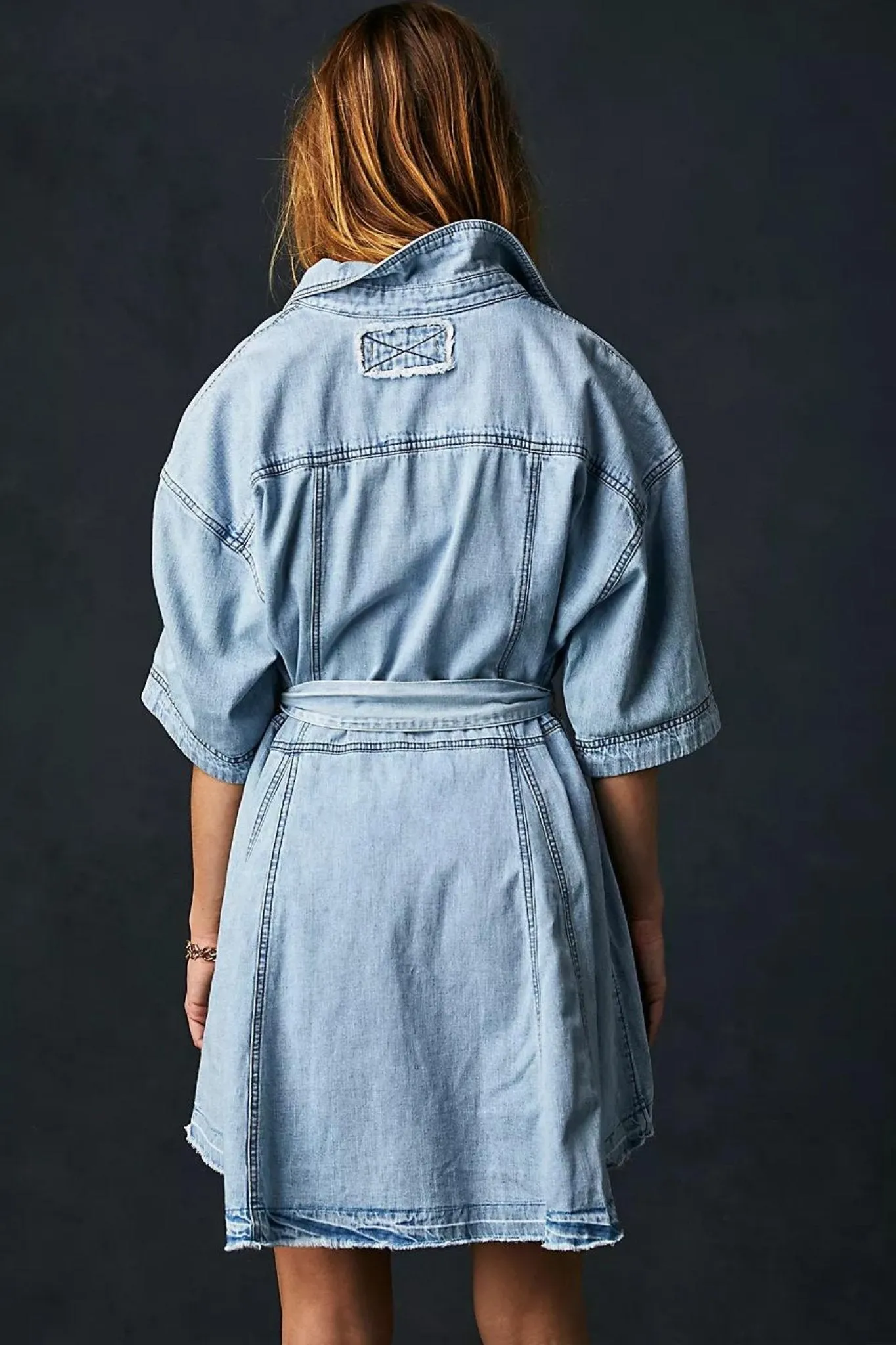 Free People: Jenny Denim Tunic