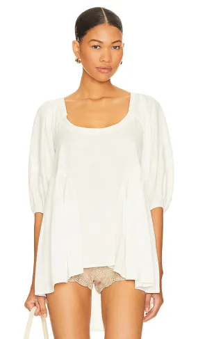 Free People x Revolve Blossom Tunic in White