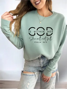 God Is Within Bella Premium Sweatshirt