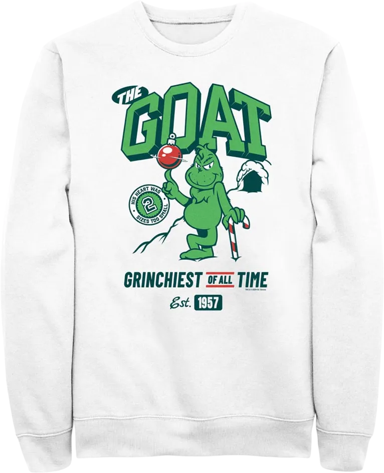 Grinchiest Of All Time Dr. Seuss Sweatshirt