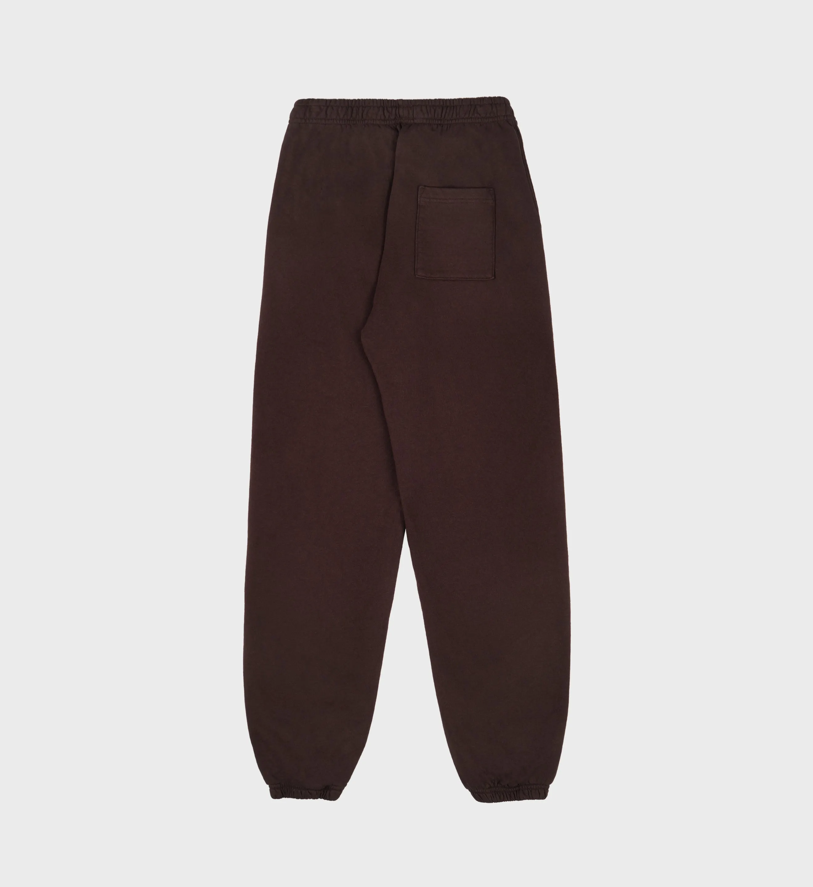 H&W Crest Sweatpant - Chocolate/Cream