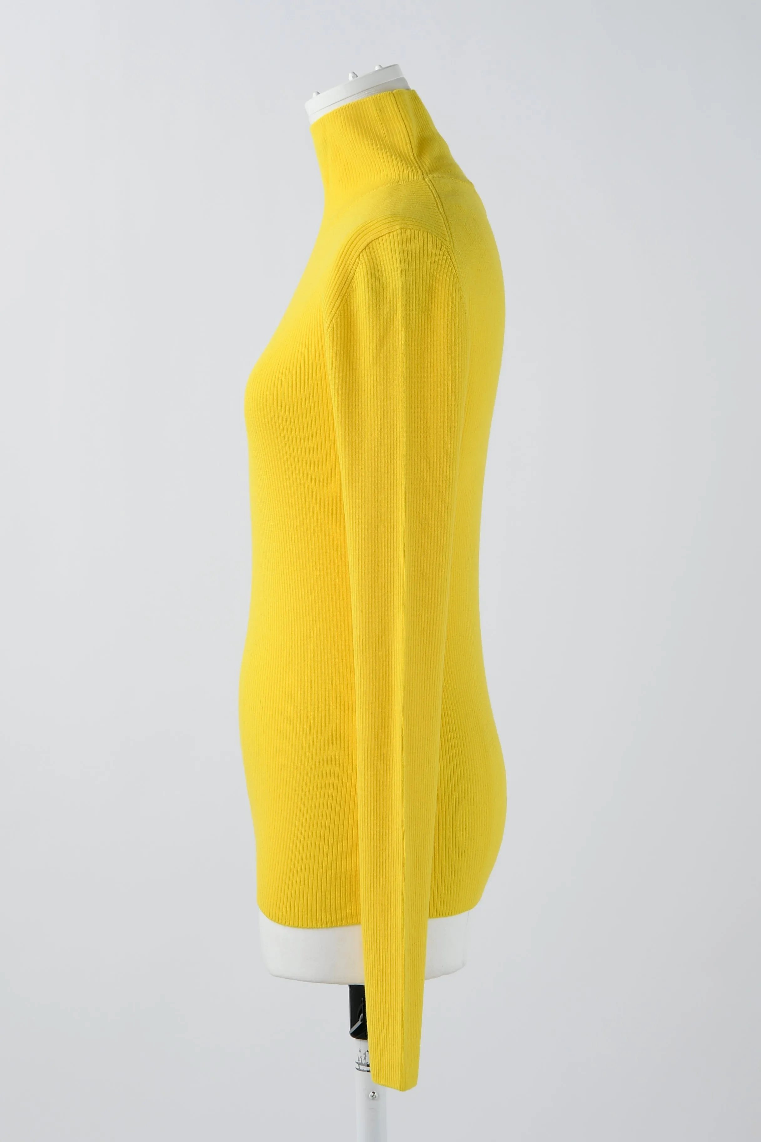 High-neck Pullover (Yellow)