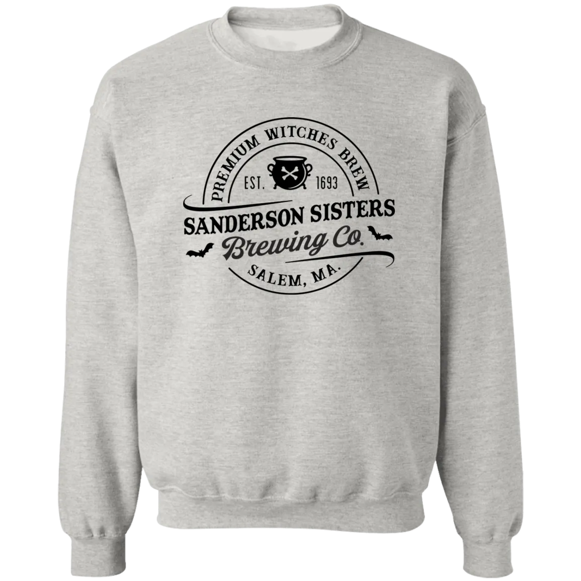 Hocus Pocus Ladies Crewneck Pullover Sweatshirt