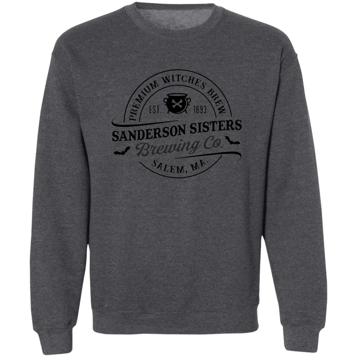 Hocus Pocus Ladies Crewneck Pullover Sweatshirt