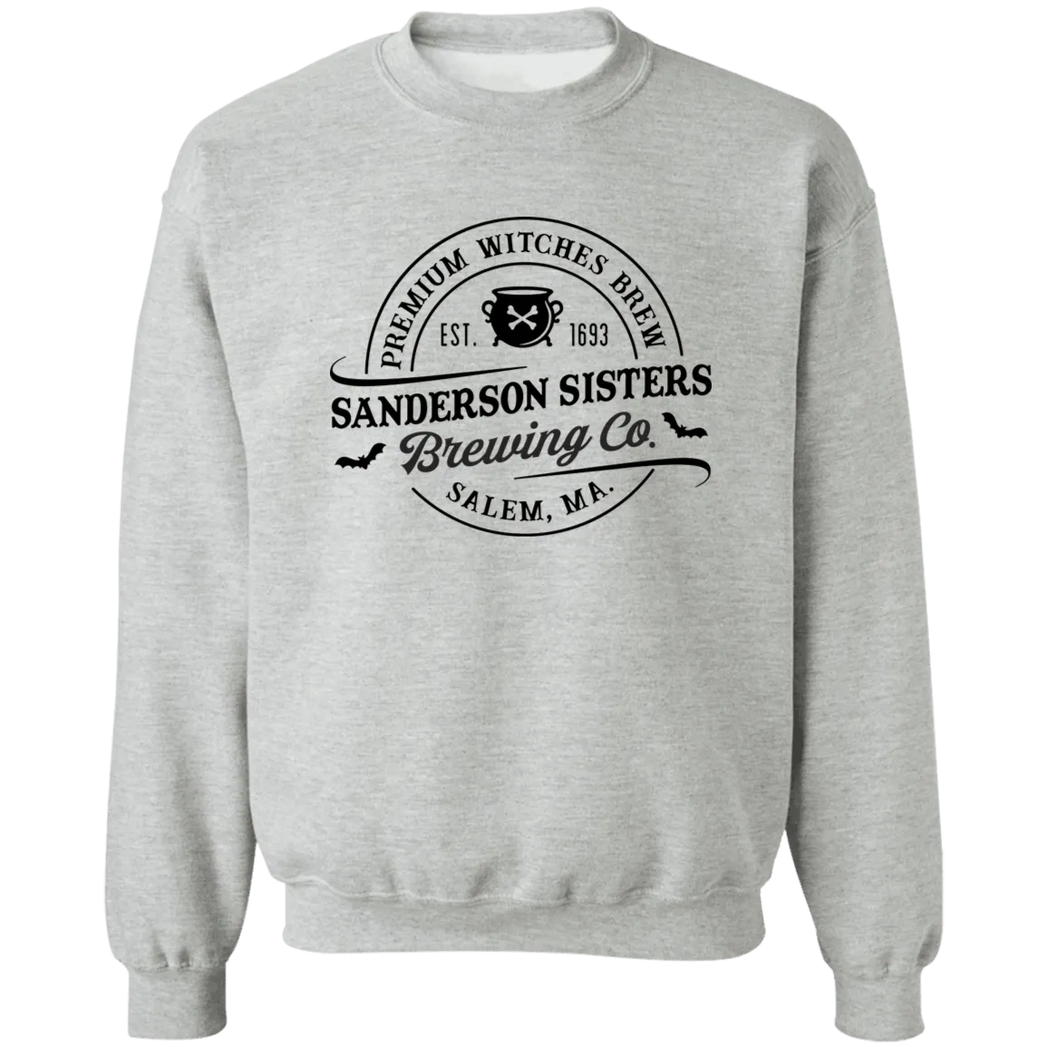 Hocus Pocus Ladies Crewneck Pullover Sweatshirt