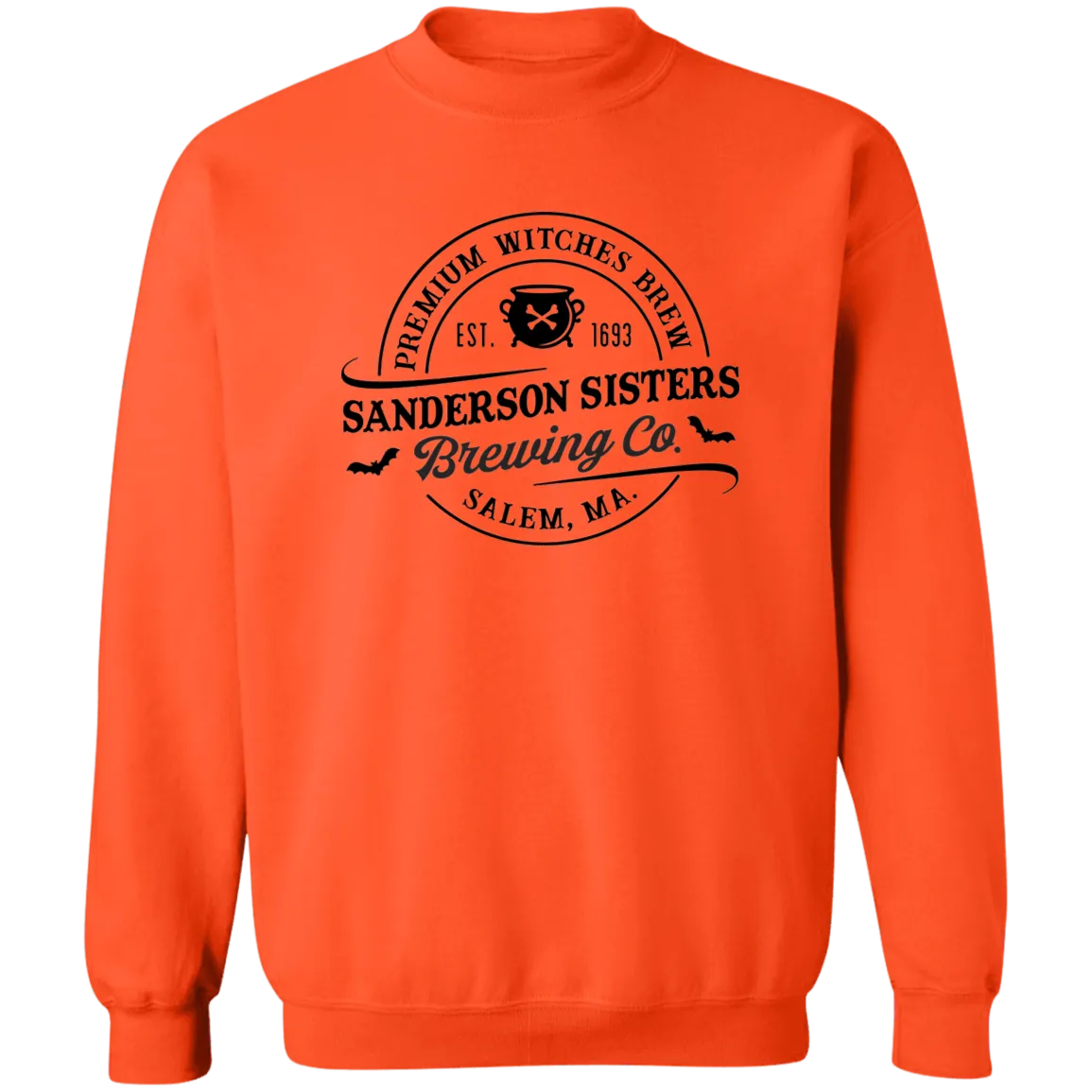 Hocus Pocus Ladies Crewneck Pullover Sweatshirt