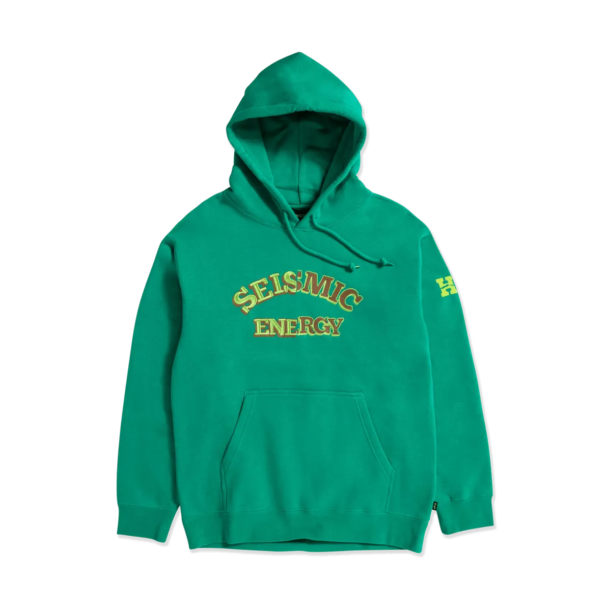 Huf Damaged Pullover Hoodie Emerald PF00568