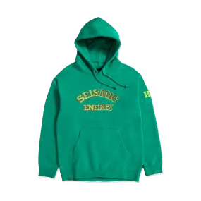 Huf Damaged Pullover Hoodie Emerald PF00568