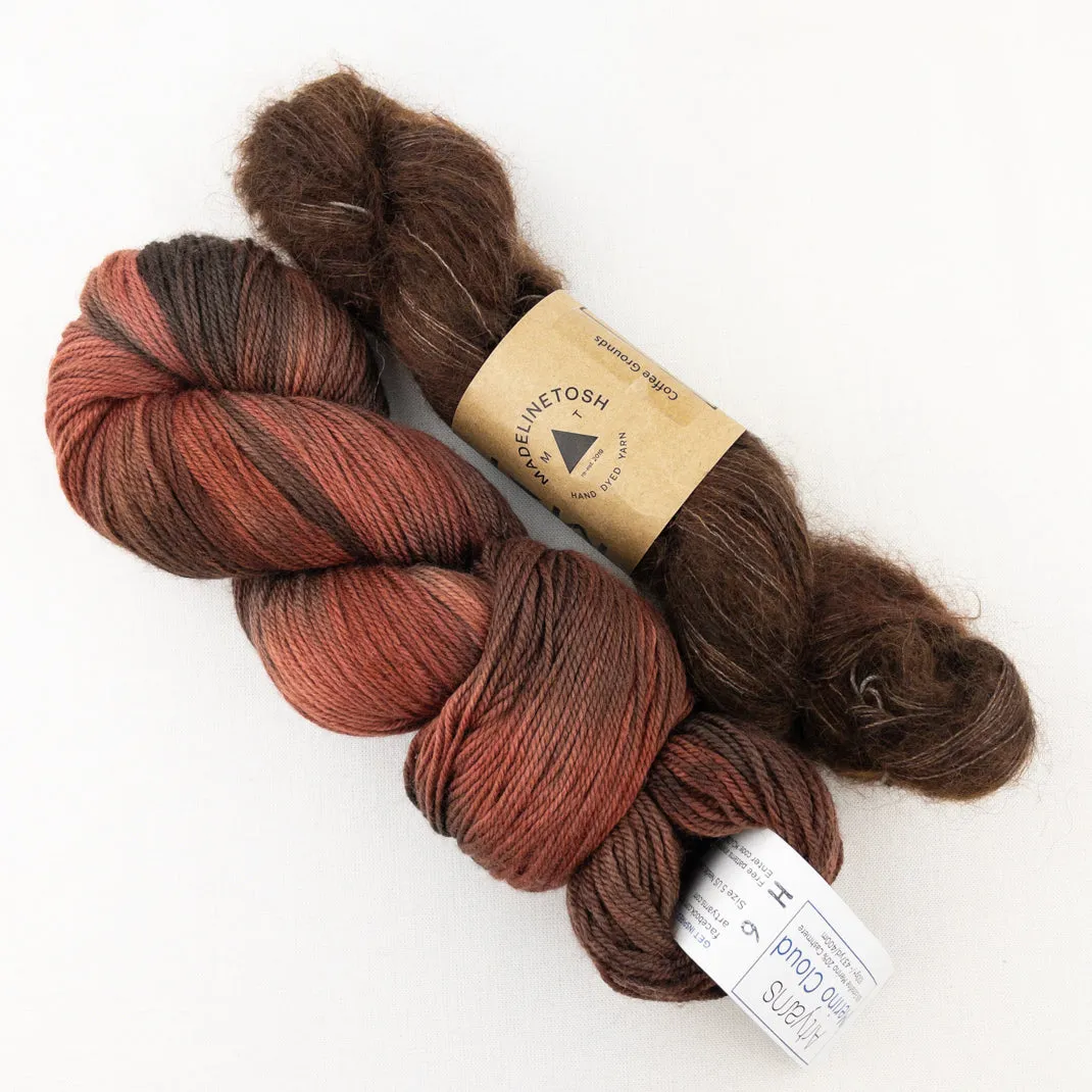 Illuminate Pullover Knitting Kit | Artyarns Merino Cloud & Madelinetosh Impression