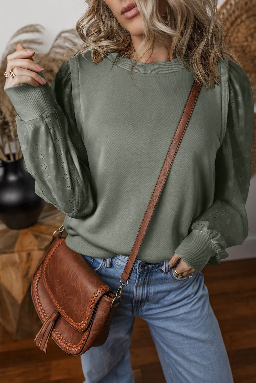 Keeping Tabs Long Sleeve Pullover