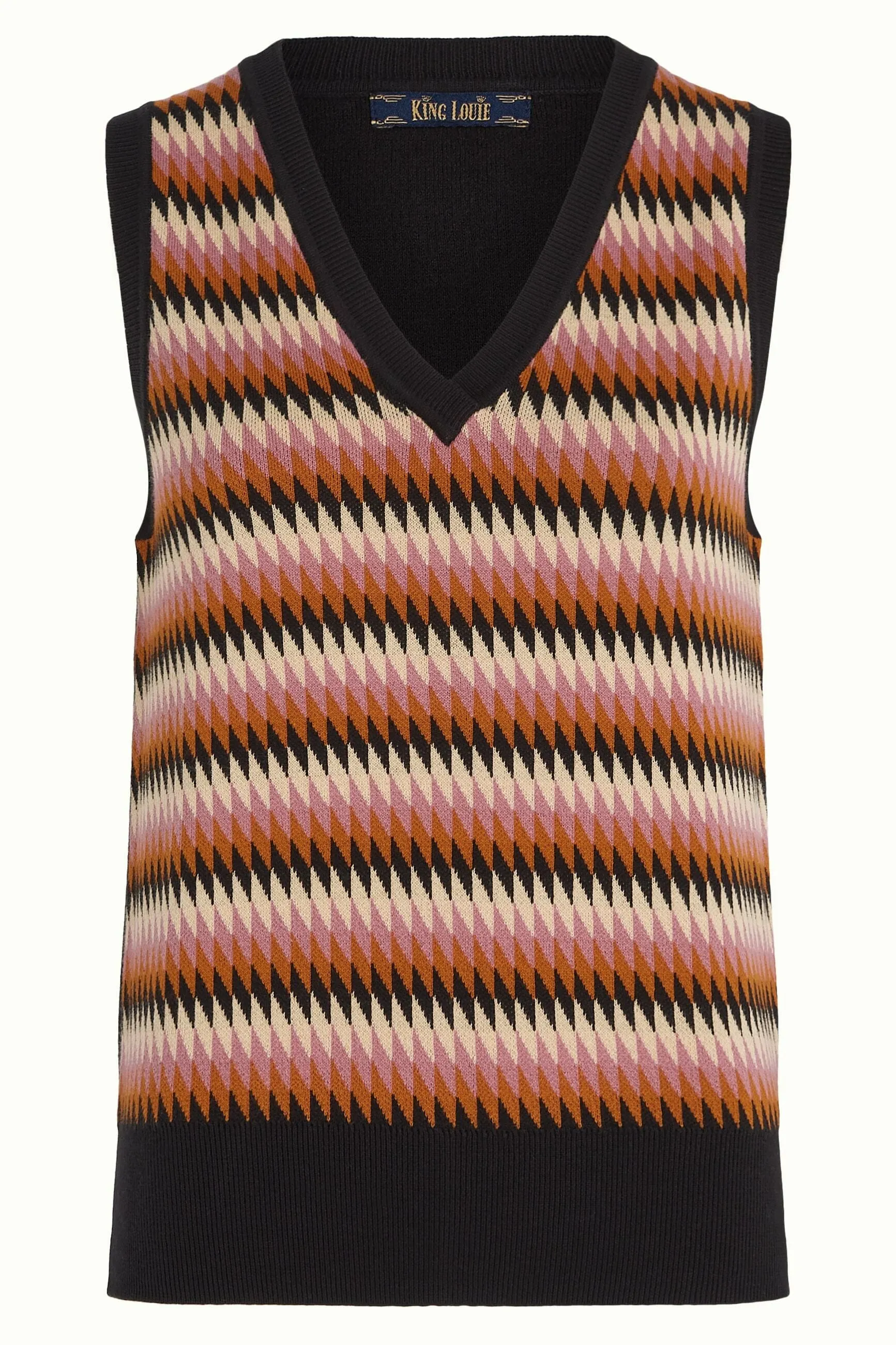 KING LOUIE V Neck Spencer Vest - Birdie
