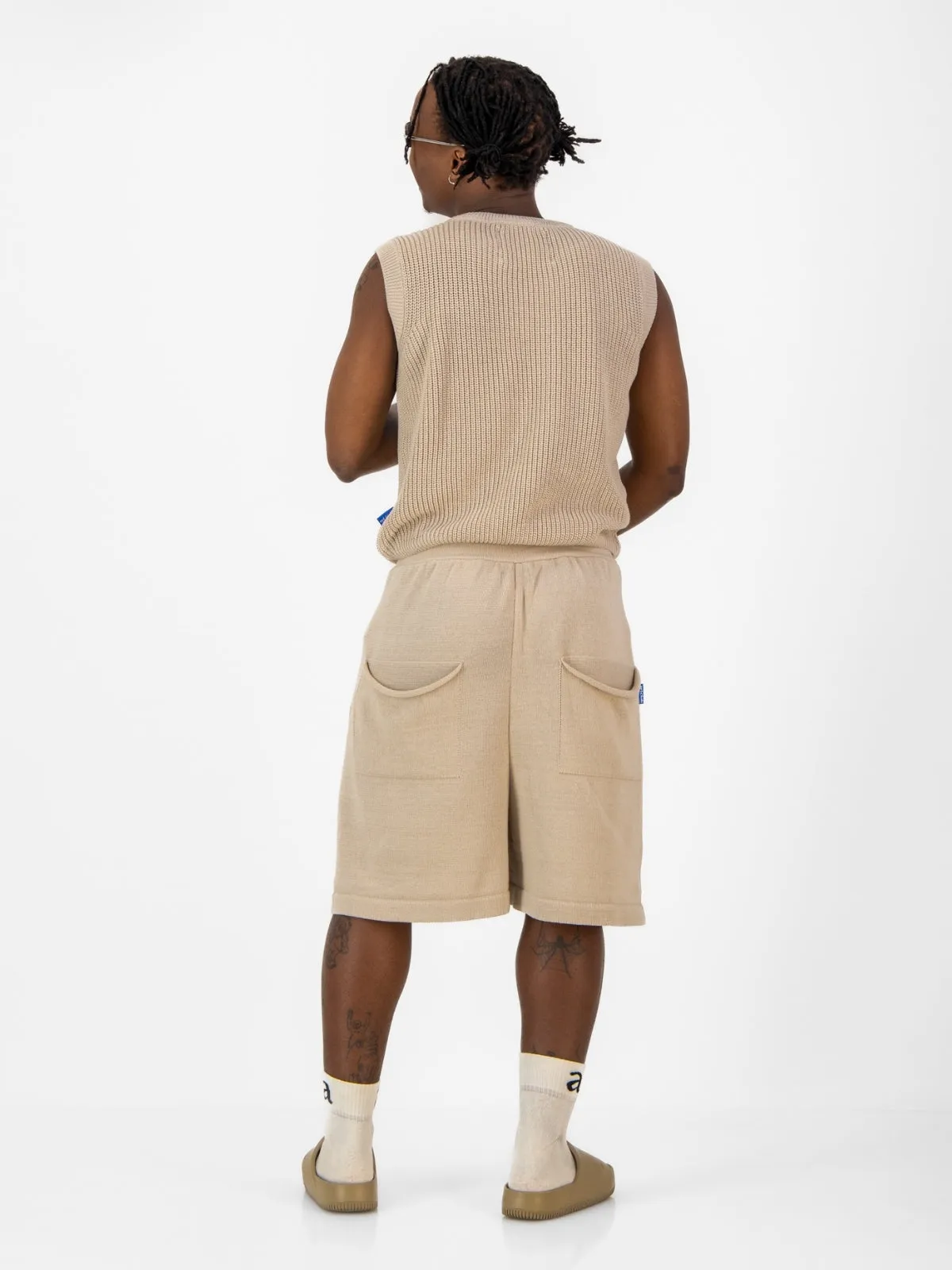 Knitwear Vest - Stone