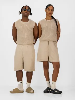 Knitwear Vest - Stone
