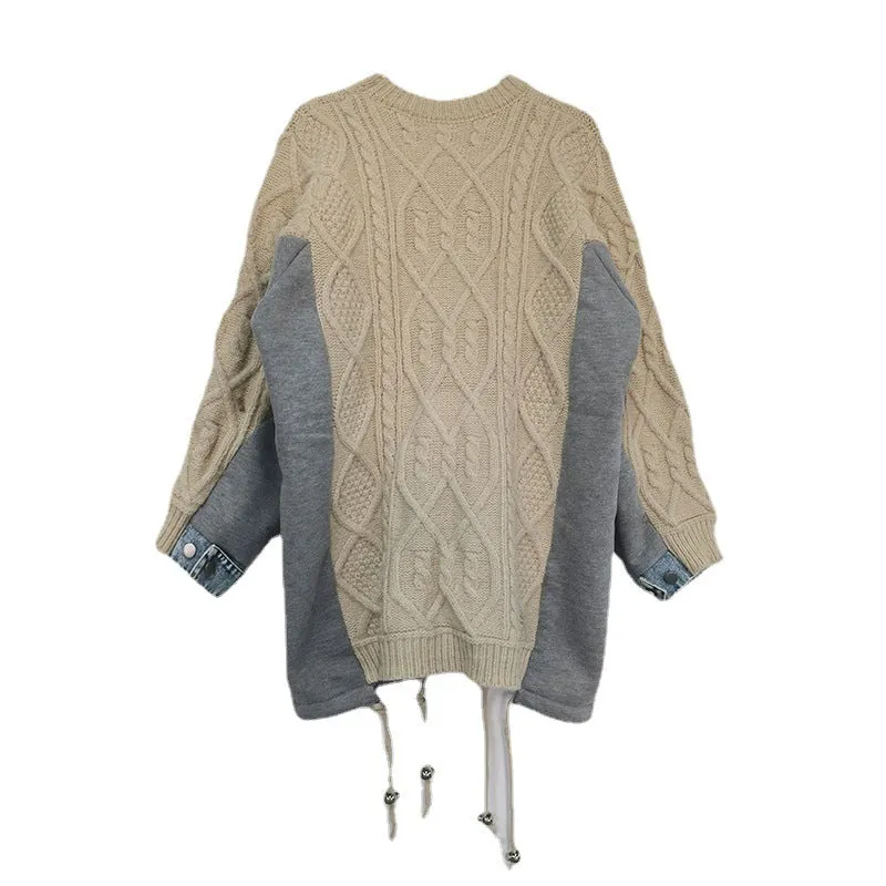 Korean Style Loose And Lazy Autumn Round Sweaters