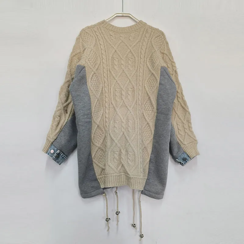 Korean Style Loose And Lazy Autumn Round Sweaters