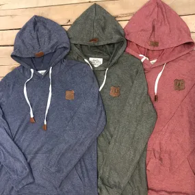 Lightweight Solid T-Shirt Hoodie