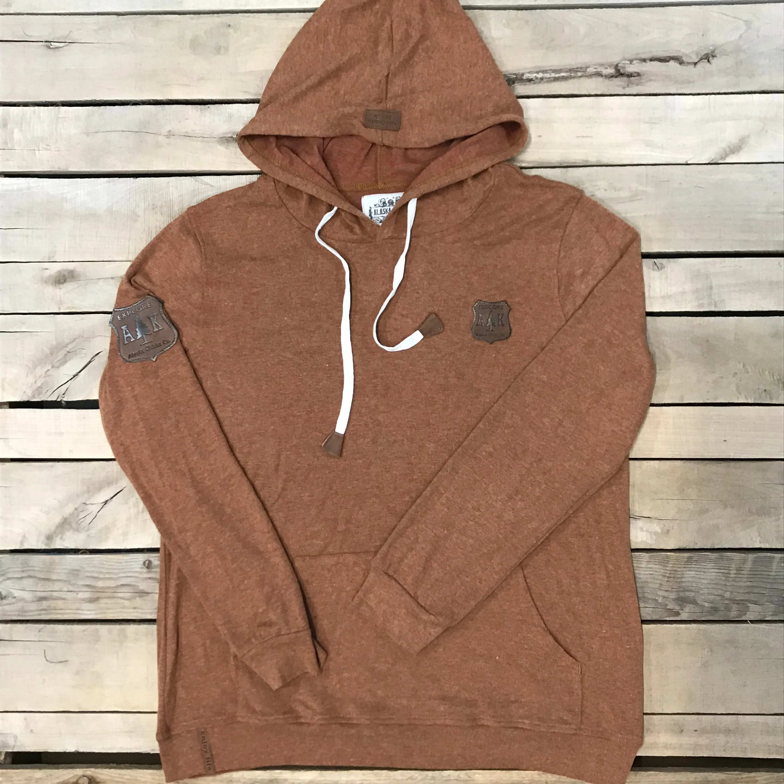 Lightweight Solid T-Shirt Hoodie