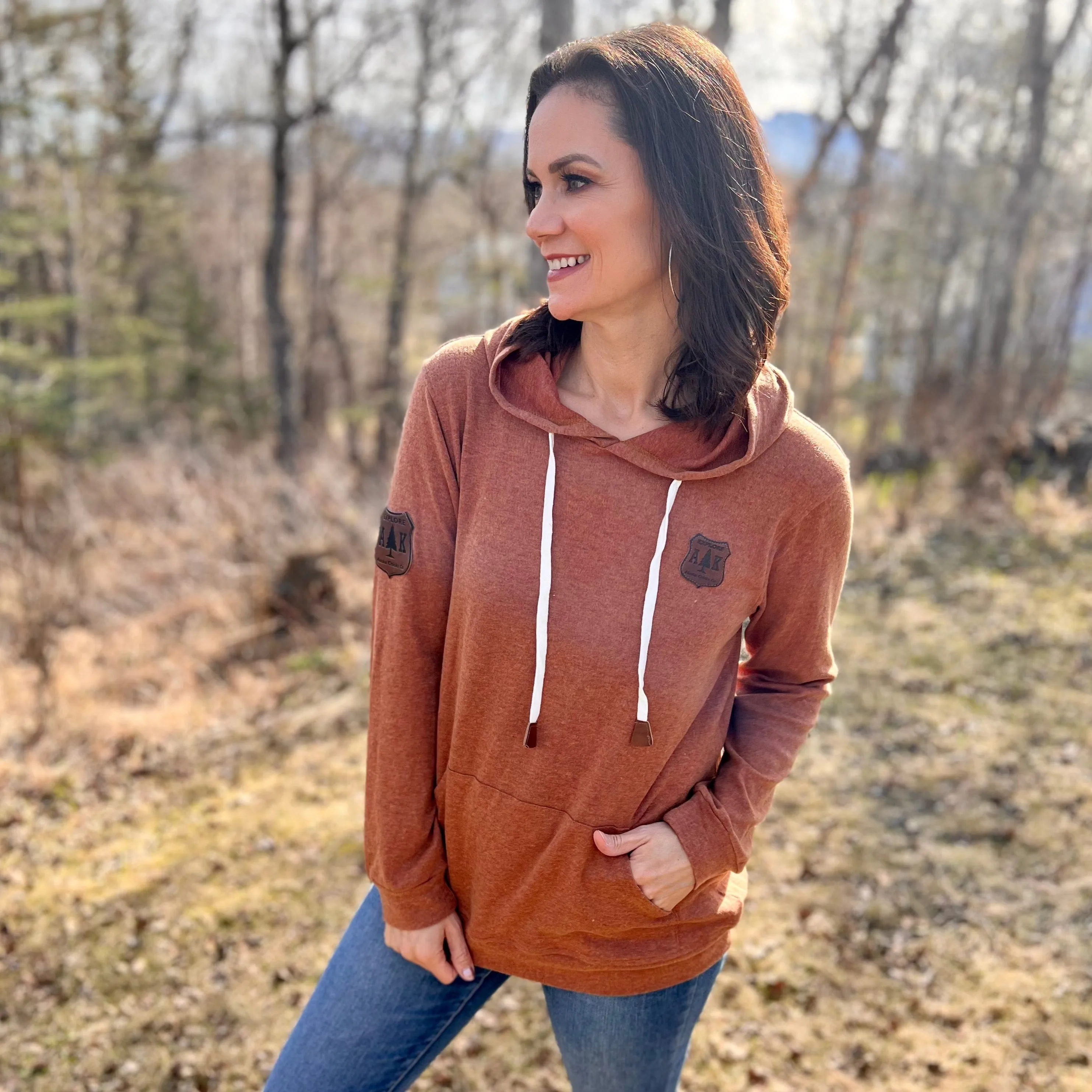 Lightweight Solid T-Shirt Hoodie