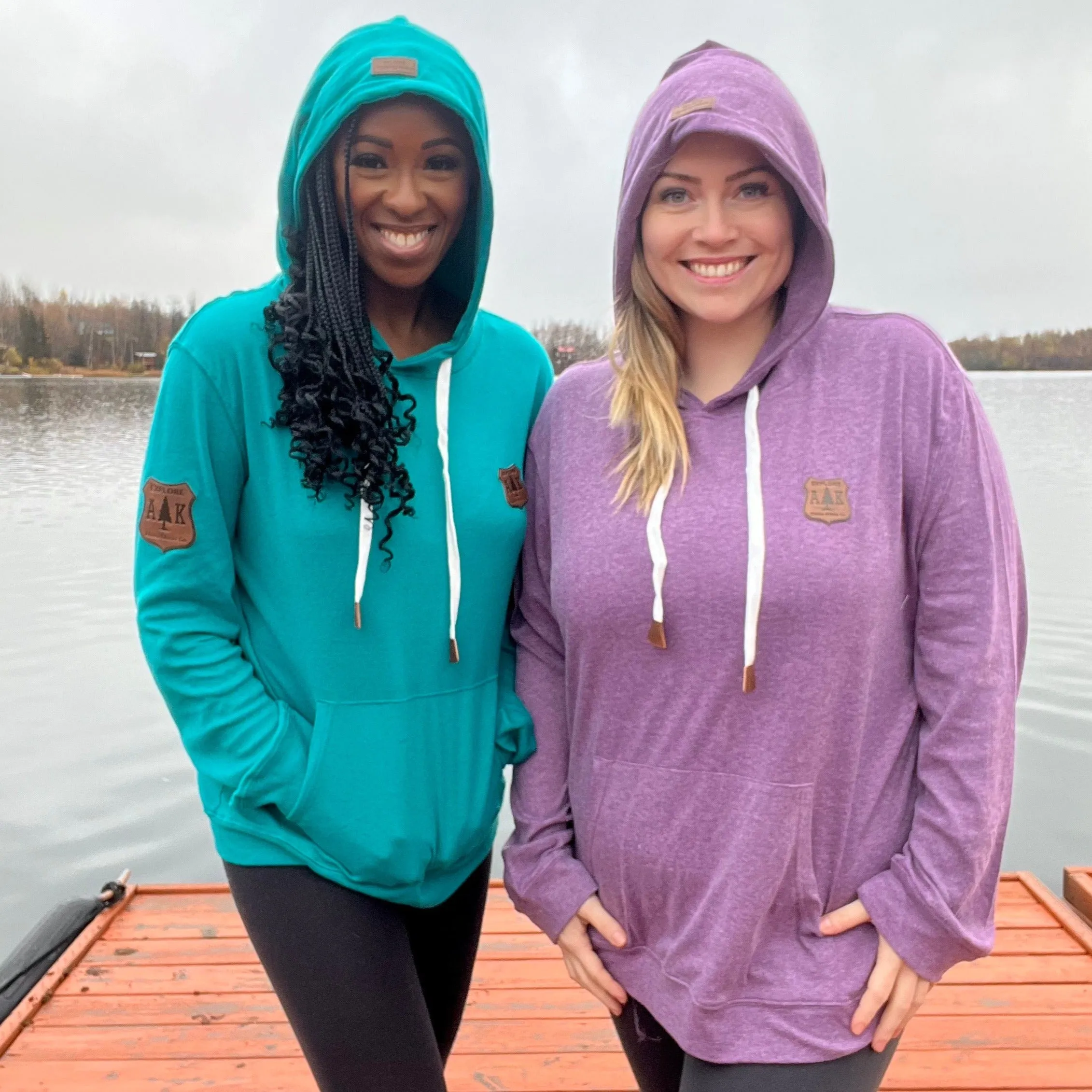 Lightweight Solid T-Shirt Hoodie
