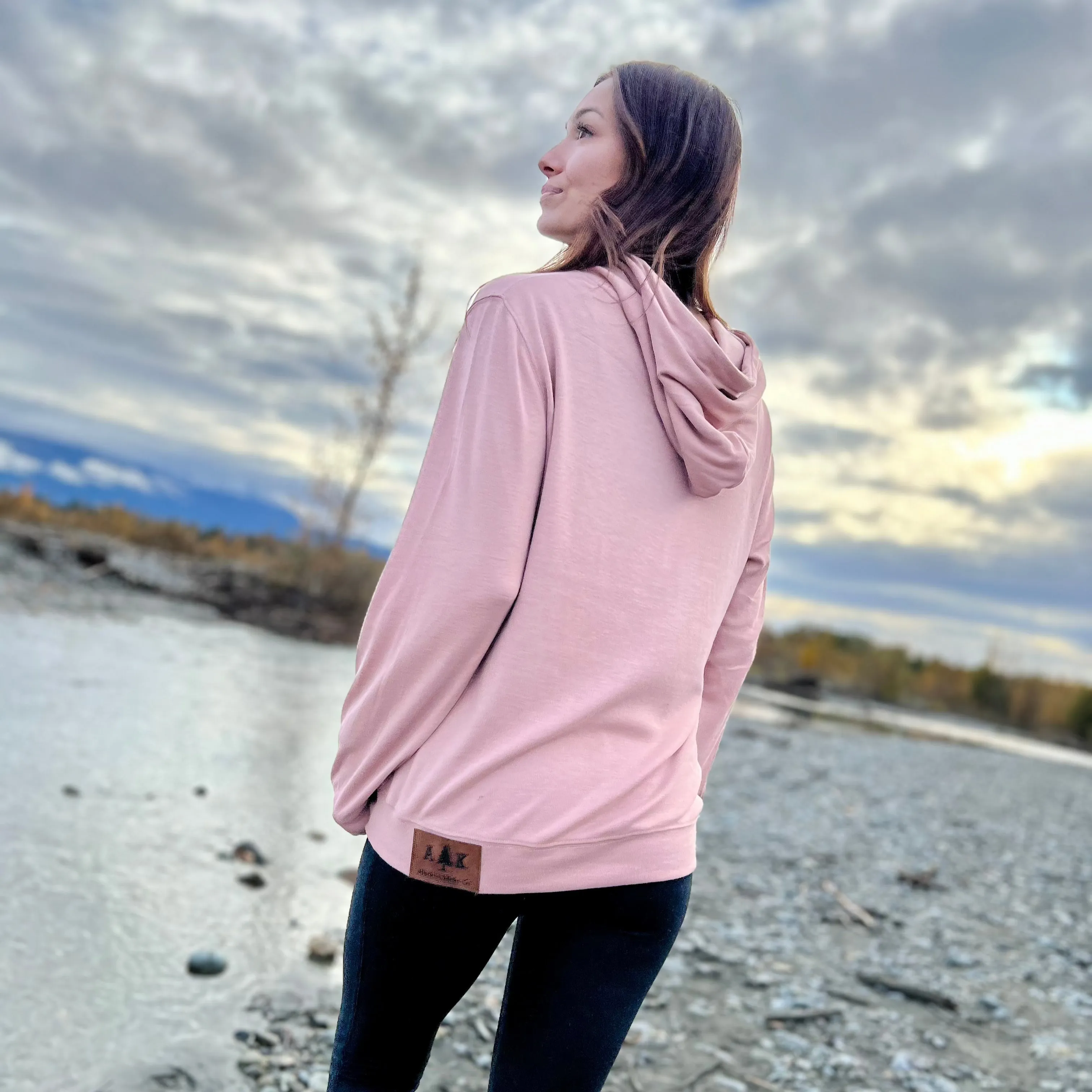 Lightweight Solid T-Shirt Hoodie